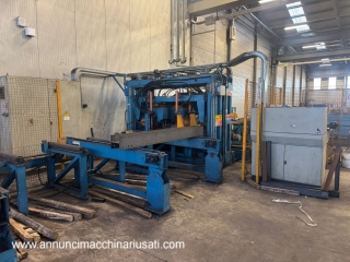 AUTOMATIC PUNCHING SYSTEM FOR HEA-HEB-IPE-UPN BEAMS, ANGLES AND FLAT BARS