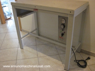 Banco radiante smaltatura con resine, tavolo riscaldato