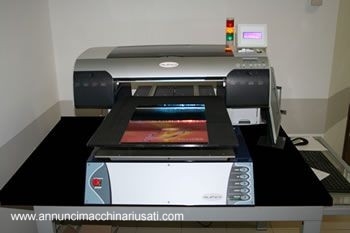 Stampante in piano per oggetti con piano di stampa cm 60x40