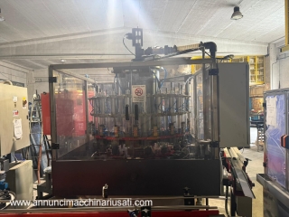 Monobloc de remplissage et de capsulage M305 utilisé 24h/24 et 7j/7 pour les bouteilles