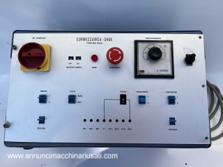EUROMECCANICA M82 Panneau de commande et cartes