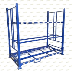 Stackable pallet platforms for tires