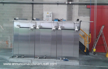 Vasca lavaggio Stampi ad Ultrasuoni  1300 x 600 h1300mm 