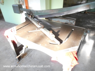 Manual Belgian shears 1000 mm.