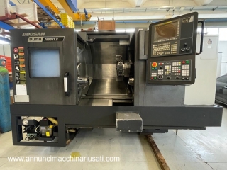 Tornio CNC Doosan PUMA 2600SY II con caricatore di barre - Anno 2018 - Ottime condizioni