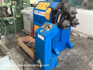 Curvadora de perfiles ERCOLINA CE 70, muy poco uso, con rodillos de repuesto, máquina como nueva