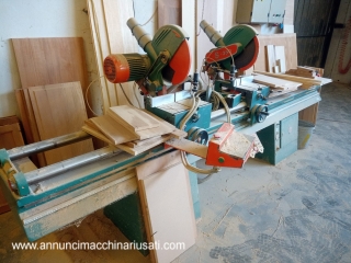 Troncatrice doppia OMS OK350S CE usata