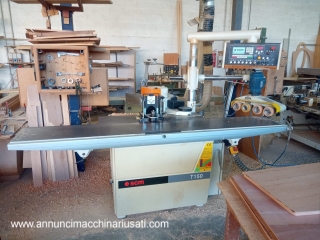 Toupie elettronica SCM T150LL ad albero inclinabile