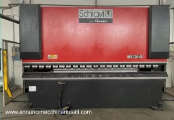 Piegatrice lamiera SCHIAVI Mod HFB 220/40