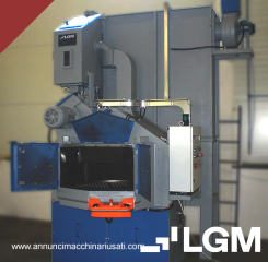 MÁQUINA DE GRANALLADO DE MESA ROTATIVA CARLO BANFI P14