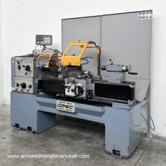  tornio comec TGA 180N usato ricondizionato - 180x1000 mm pb 48mm - visualizzato 2 assi - lunette e accessori 