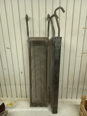 Paniers de bain plaqués titane