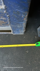 CONTENITORI METALLICI IN LAMIERA 155x94x90 - CASSONI IN FERRO - CONTENITORI INDUSTRIALI