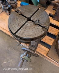 2 tavole girevoli manuali 400 e 380 mm