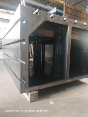 Cubos de hierro fundido con ranuras en T 