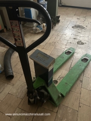 Transpallet con pesa
