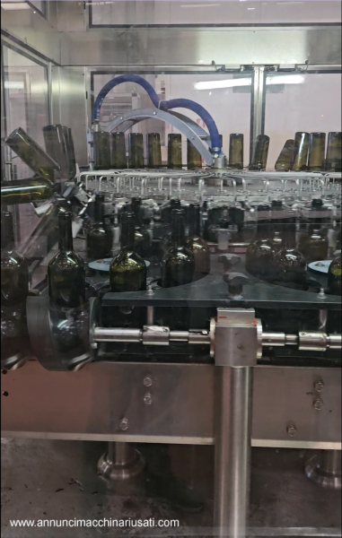 LC597  Linea completa usata per vino fermo - 8000 BPH