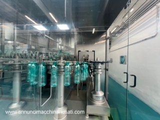 Used KRONES M316 Filling Triblock for Sparkling Water 25,000 BPH - Year 2002