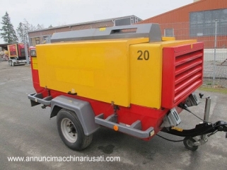 Atlas Copco compressor model XAHS 186