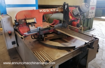 segatrice a nastro automatica Bianco Mod. 420 A CNC