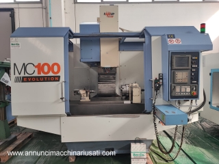 Centro di lavoro verticale FAMUP MC100 EVOLUTION + 4° ASSE | 1000x500x600 | CNC Fanuc