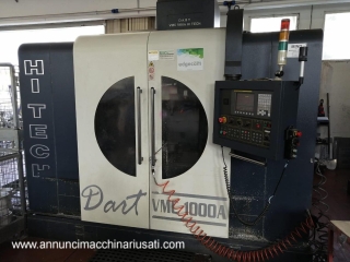 Centro de mecanizado de 4 ejes DART VMC 1000/A HI TECH | 1050x610x610 | Fanuc