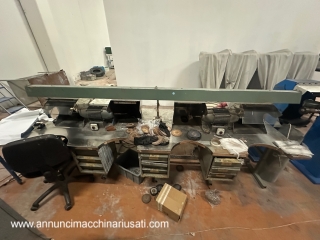 BANCO DI PULITURA DA ORAFO 4 POSTAZIONI (2 MOTORI)