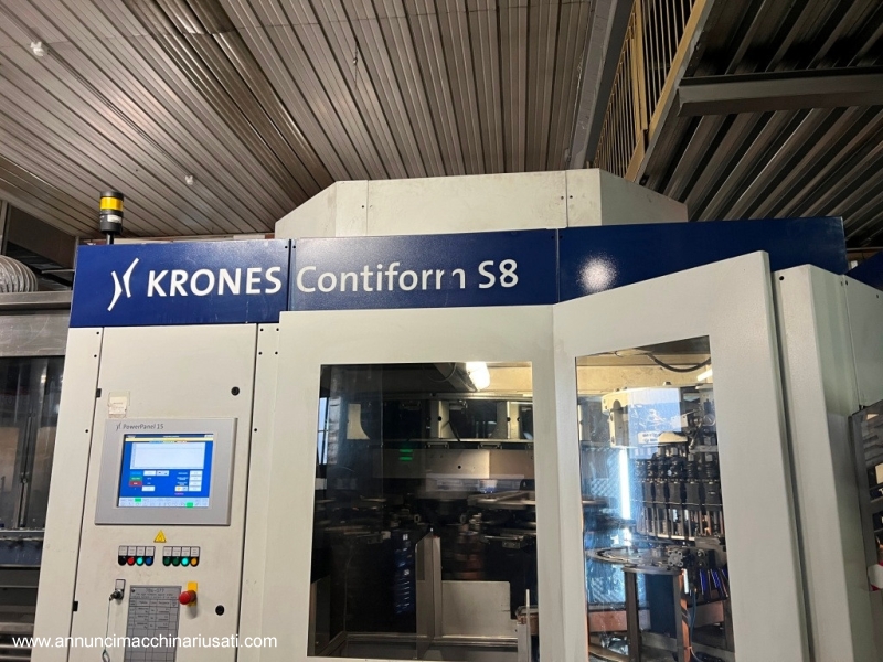 M323 Triblocco Combi KRONES contiform S8 usato + mecafill
