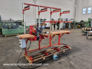 Bombatrice per lame di segatronchi - ISELI R410