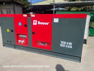 gruppo elettrogeno nuovo bauer 120kw