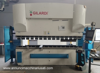 Piegatrice Gilardi 3 mt 160 ton 4ASSI anno 2018 ESA S640