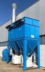 Staubabsauganlage mit Kartuschenfilter 9.000 m³/h -NEU- 
