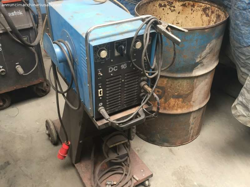 CEM TIG WELDING MACHINE + ELECTRODE MOD. DC 16 T 