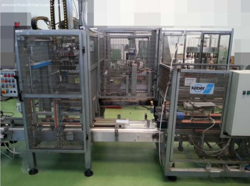 Monobloc d&#39;encaissage KEBER d&#39;occasion – 6 000 bph