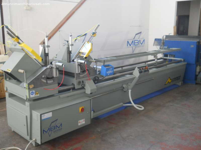 Emmegi double head cutting machine Vis line