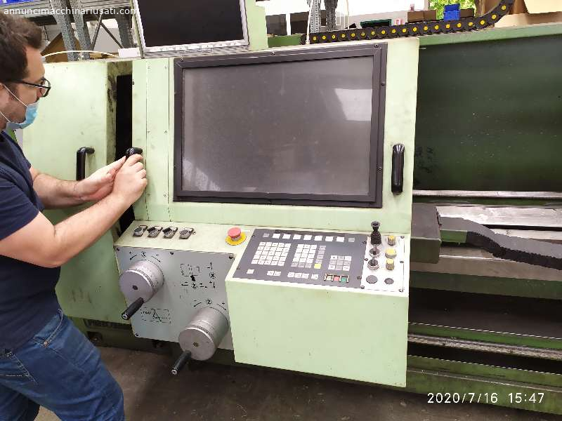 OMG ZANOLETTI CNA LATHE 280 x 2000 مثالية!!