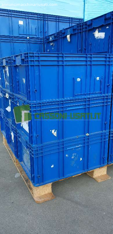 Casetes KLT 6280 600x400x280 mm usados, casi nuevos