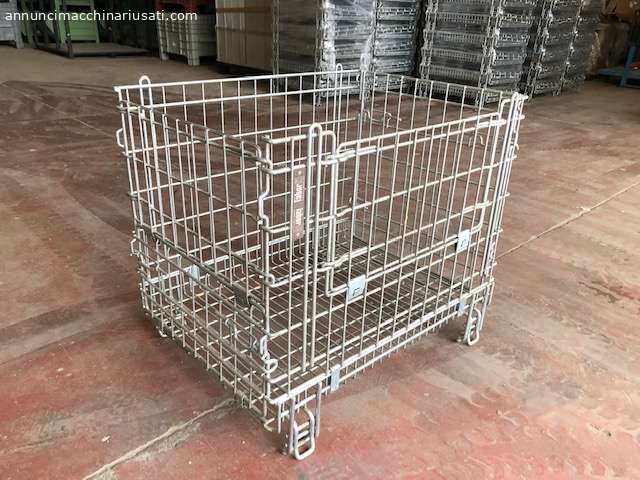 Metalldrahtbehälter 800 x 600 mm faltbar usw