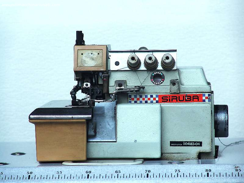 FINE OVERLOCK CUTTER WITH 1 NEEDLE AND 3 THREADS