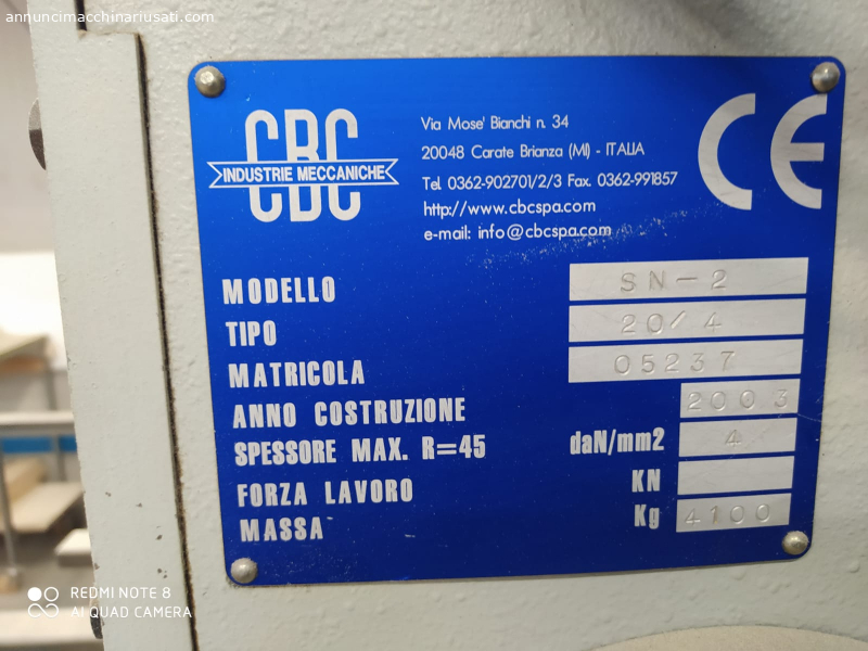 Cisailles CBC 2003