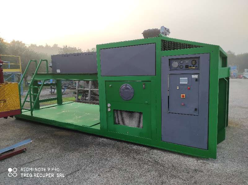 Used roll-off shredder