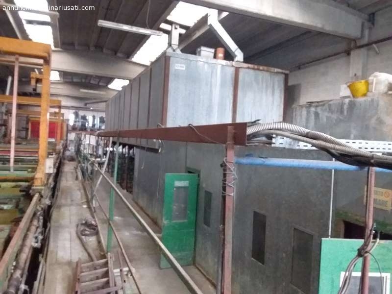 Oven for powder coating