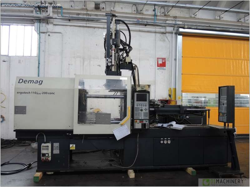 Used injection molding machine DEMAG Ergotech system 1100/470-200