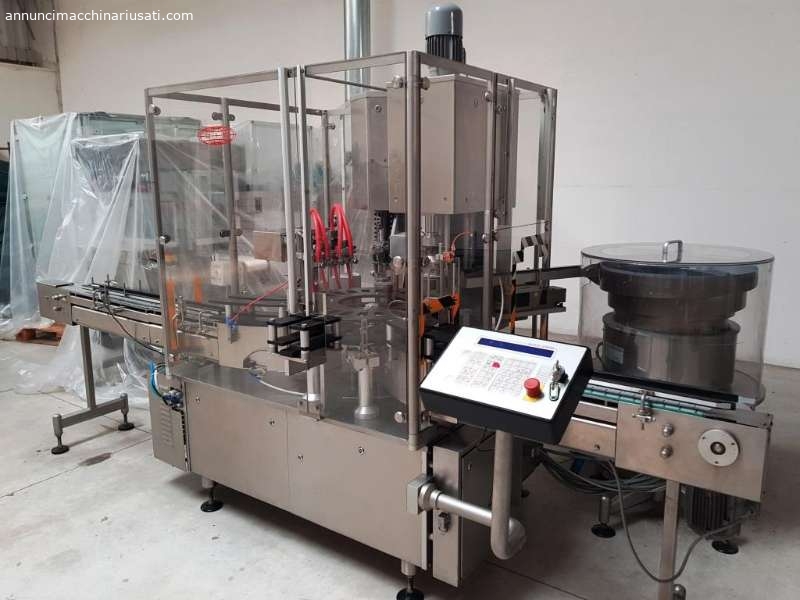 FILLING AND CAPPING MACHINE BAUSCHSTROBEL LFO100 KSF1020 (RIE-11)