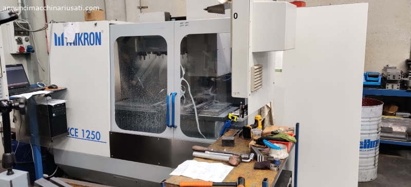 CENTRO DI LAVORO VERTICALE CNC USATO MIKRON MOD, VCE1250