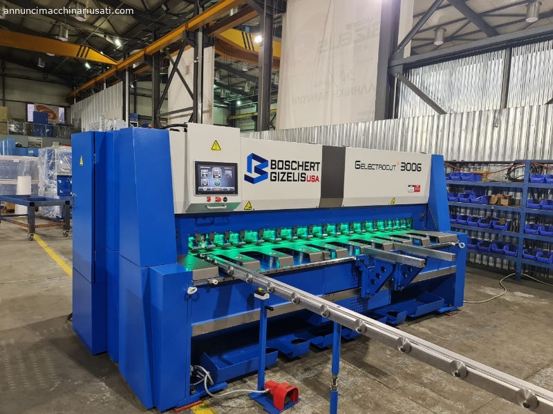 Cesoia nuova ELETTRICA INDUSTRIA 4.0 ECUT 3006