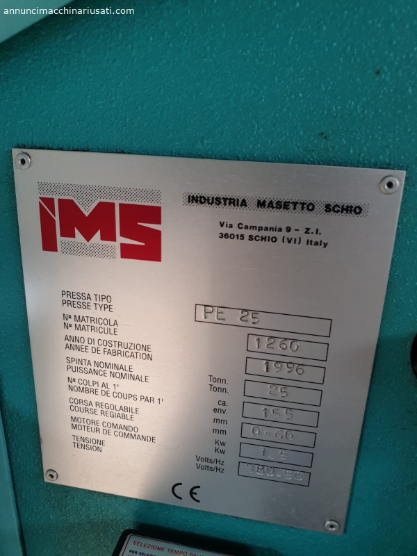 IMS 25 TONNEN