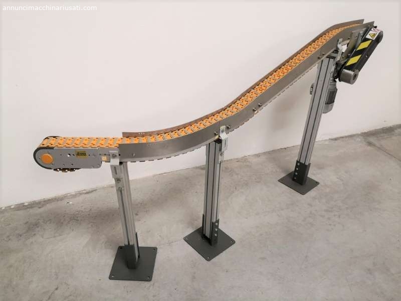 MOTORIZED CURVED SHUTTER CONVEYOR BELT (NAS-282)