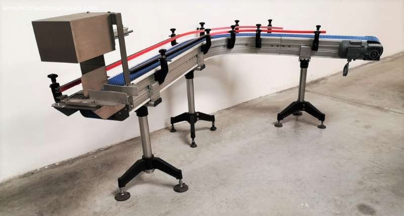 MOTORIZED CURVED SHUTTER CONVEYOR BELT (NAS-283)