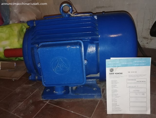 Motor eléctrico trifásico RADE KONCAR 220/380V